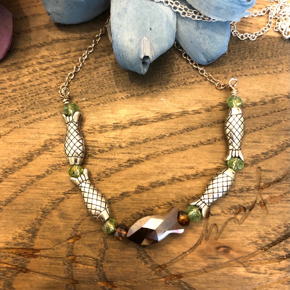 Swim Against The Tide Necklace